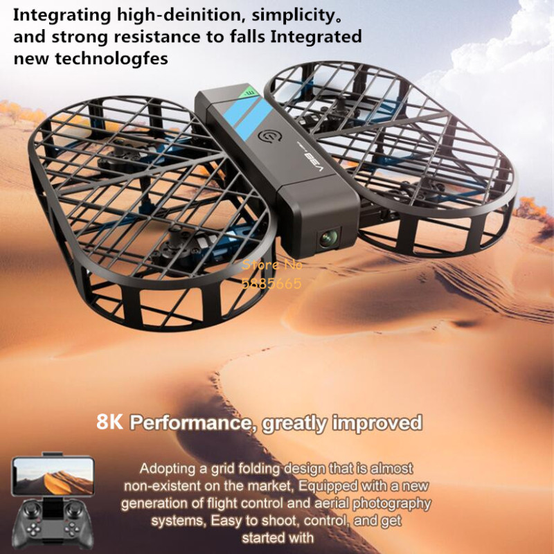 Drone Aerial Photography - Telecamera HD 8K 360 ° Protezione