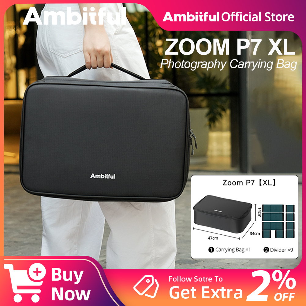 Drone Aerial Photography - Ambitful ZOOM P7II XL Borsa da