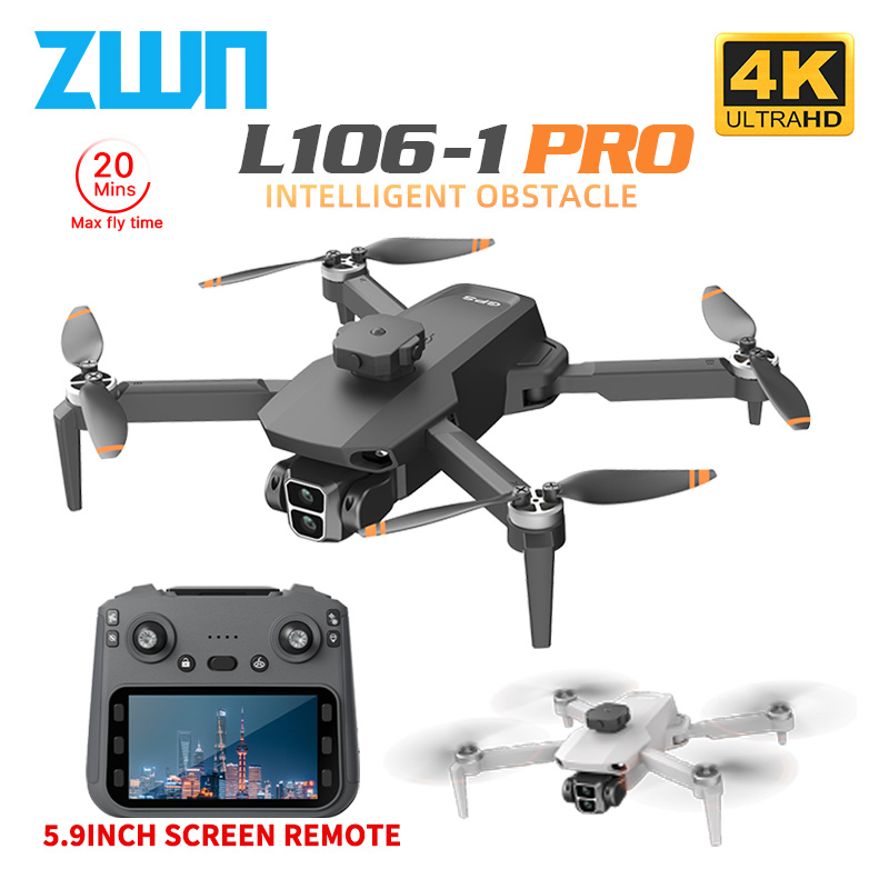 Drone Mapping - L106-1PRO GPS Drone professionale con schermo