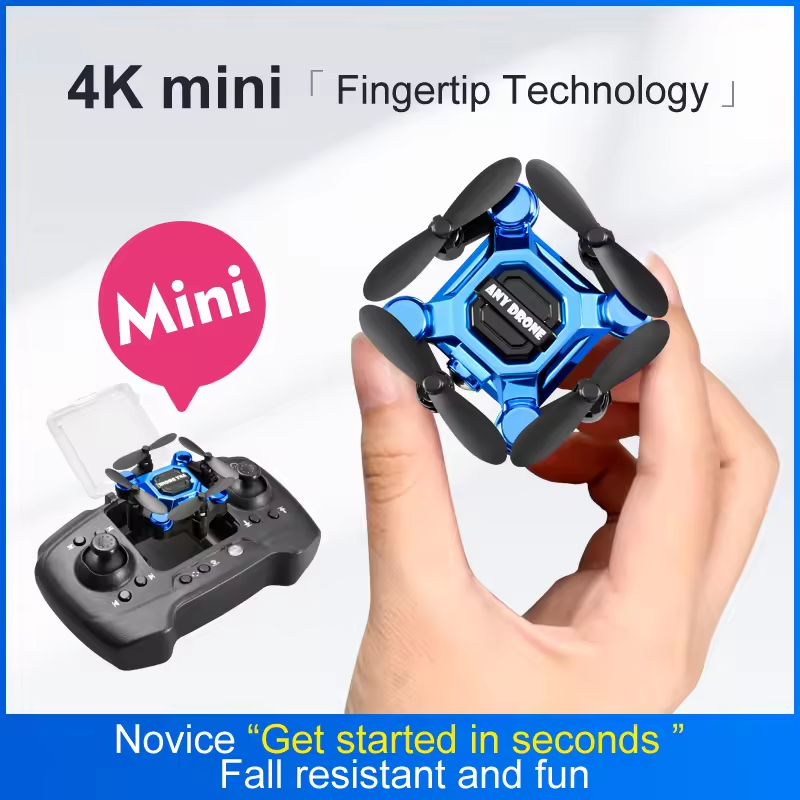 Nuovo drone pieghevole K04 Min - Drone Video Production recensione e prezzo