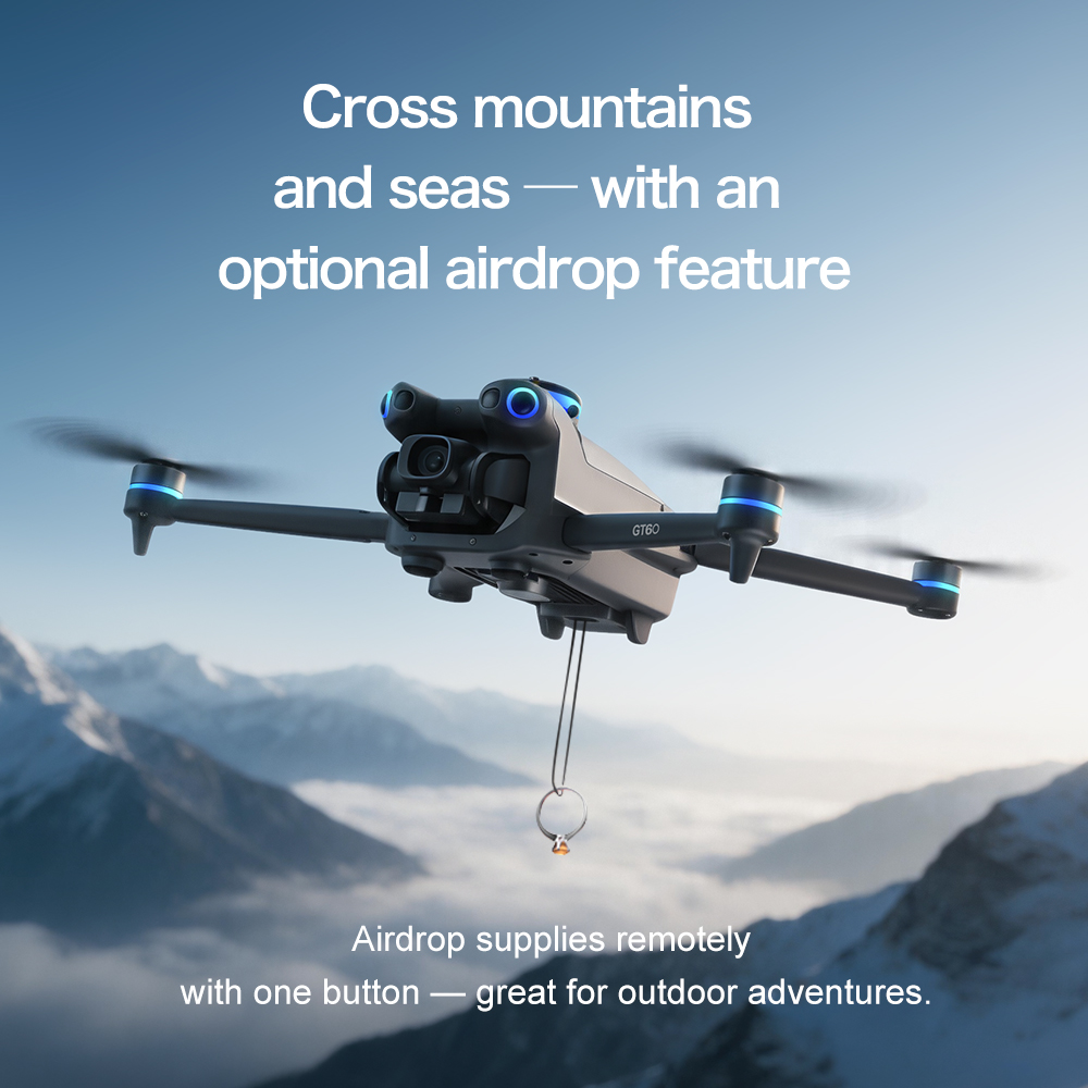 NUOVO Drone Mini GT60 con Dopp - Drone Mapping recensione e prezzo
